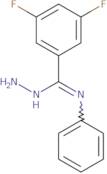 N'-Amino-3,5-difluoro-N-phenylbenzene-1-carboximidamide