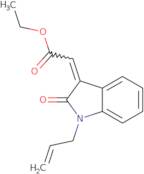 Ethyl 2-[(3E)-2-oxo-1-(prop-2-en-1-yl)-2,3-dihydro-1H-indol-3-ylidene]acetate