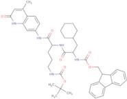 Tert-butyl N-[(4S)-4-[[(2S)-3-cyclohexyl-2-(9H-fluoren-9-ylmethoxycarbonylamino)propanoyl]amino]-5…