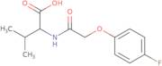 (2S)-2-[2-(4-Fluorophenoxy)acetamido]-3-methylbutanoic acid