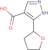 5-(Oxolan-2-yl)-1H-pyrazole-4-carboxylic acid