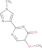 5-Methoxy-2-(1-methyl-1H-imidazol-4-yl)-3,4-dihydropyrimidin-4-one