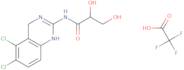 N-(5,6-Dichloro-1,4-dihydro-2-quinazolinyl)-2,3-dihydroxypropanamide 2,2,2-trifluoroacetate