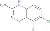 5,6-Dichloro-1,4-dihydro-2-quinazolinamine