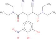 2,4-Dicyano-3-(3,4-dihydroxy-5-nitrophenyl)-N1,N1,N5,N5-tetraethylpentanediamide