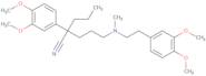 a-[3-[[2-(3,4-Dimethoxyphenyl)ethyl]methylamino]propyl]-3,4-dimethoxy-a-propyl-benzeneacetonitrile