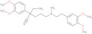 a-[3-[[2-(3,4-Dimethoxyphenyl)ethyl]methylamino]propyl]-α-ethyl-3,4-dimethoxy-benzeneacetonitrile