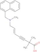 (5E)-2,2-Dimethyl-7-[methyl(1-naphthalenylmethyl)amino]-5-hepten-3-ynoic acid