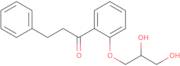 1-[2-(2,3-Dihydroxypropoxy)phenyl]-3-phenyl-1-propanone
