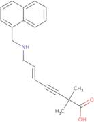 (5E)-2,2-Dimethyl-7-[(1-naphthalenylmethyl)amino]-5-hepten-3-ynoic acid