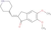 5,6-Dimethoxy-2-(4-piperidinyl)methyleneindan-1-one (donepezil impurity)