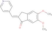 5,6-Dimethoxy-2-(4-pyridylmethylene)-1-indanone