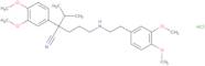 2-(3,4-Dimethoxyphenyl)-5-[2-(3,4-dimethoxyphenyl)ethylamino]-2-propan-2-ylpentanenitrile hydrochloride