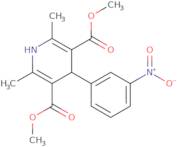 1,4-Dihydro-2,6-dimethyl-4-(3-nitrophenyl)-3.5-pyridinecarboxylic acid dimethyl ester