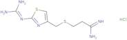 3-[[[2-[(Diaminomethylene)amino]-4-thiazolyl]methyl]thio]propanimidamide hydrochloride
