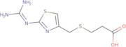 3-[[[2-[(Diaminomethylene)amino]thiazol-4-yl]methyl]sulphanyl]propanoic acid