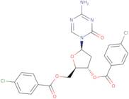 3',5'-Di-O-p-chlorobenzoyl-2-deoxy-5-azacytosine