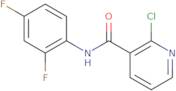 2-Chloro-N-(2,4-difluorophenyl)nicotinamide