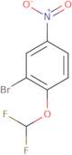 2-Bromo-1-(difluoromethoxy)-4-nitro-benzene