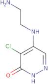 5-[(2-Aminoethyl)amino]-4-chloro-2,3-dihydropyridazin-3-one