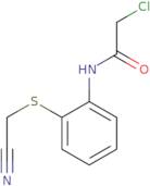 2-Chloro-N-{2-[(cyanomethyl)sulfanyl]phenyl}acetamide