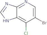 6-bromo-7-chloro-3h-imidazo[4,5-b]pyridine