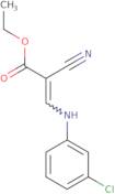 Ethyl 3-[(3-chlorophenyl)amino]-2-cyano-2-propenoate