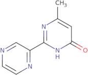4-Hydroxy-6-methyl-2-(2-pyrazinyl)pyrimidine
