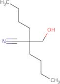 2-butyl-2-(hydroxymethyl)hexanenitrile