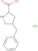 rac-(2R,4R)-4-Benzylpyrrolidine-2-carboxylic acid hydrochloride