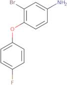 3-Bromo-4-(4-fluorophenoxy)aniline