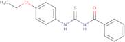 3-Benzoyl-1-(4-ethoxyphenyl)thiourea