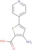 3-Amino-5-(pyridin-4-yl)thiophene-2-carboxylic acid