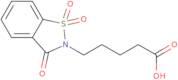 5-(1,1Dioxido-3-Oxo-1,2-benzisothiazol-2(3H)-yl)pentanoic acid