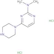 N,N-Dimethyl-4-(piperazin-1-yl)pyrimidin-2-amine dihydrochloride