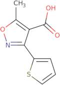 5-Methyl-3-(thiophen-2-yl)isoxazole-4-carboxylic acid