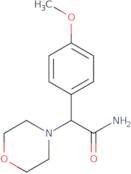 2-(4-Methoxyphenyl)-2-(morpholin-4-yl)acetamide
