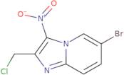 6-Bromo-2-(chloromethyl)-3-nitroimidazo[1,2-a]pyridine