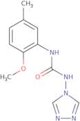 1-(2-Methoxy-5-methylphenyl)-3-(4H-1,2,4-triazol-4-yl)urea