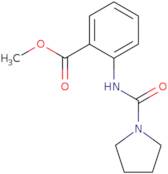 Methyl 2-((pyrrolidin-1-ylcarbonyl)amino)benzoate