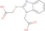 {[1-(Carboxymethyl)-1H-benzimidazol-2-yl]-thio}acetic acid