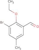 3-Bromo-2-ethoxy-5-methylbenzaldehyde