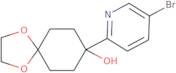 8-(5-Bromo-2-pyridyl)-8-hydroxy-1,4-dioxaspiro[4.5]decane