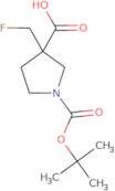 1-[(tert-Butoxy)carbonyl]-3-(fluoromethyl)pyrrolidine-3-carboxylic acid