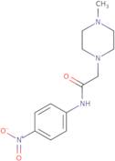 4-Methyl-N-(4-nitrophenyl)-1-piperazineacetamide