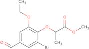 Methyl 2-(2-bromo-6-ethoxy-4-formylphenoxy)propanoate