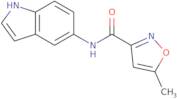 N-(1H-Indol-5-yl)-5-methyl-1,2-oxazole-3-carboxamide