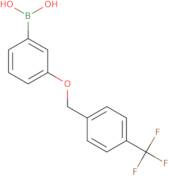 (3-{[4-(Trifluoromethyl)phenyl]methoxy}phenyl)boronic acid