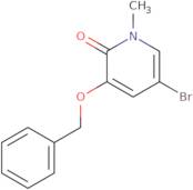 3-(Benzyloxy)-5-bromo-1-methylpyridin-2(1H)-one