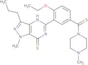 5-[2-Ethoxy-5-[(4-methyl-1-piperazinyl)thioxomethyl]phenyl]-1,6-dihydro-1-methyl-3-propyl-7H-pyr...